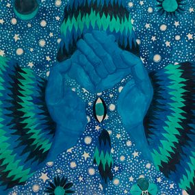 Painting, El regalo de la persistencia, Tahuanty Jacanamijoy