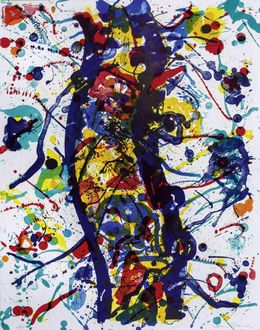 Print, Untitled, Sam Francis