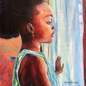 Painting, Mind Full, Akande John
