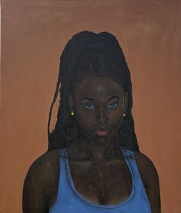 Painting, Black Beauty, Emmanuel Ojebola