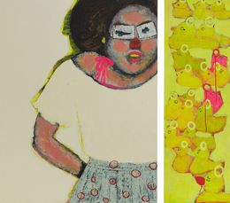 Painting, Spring Hurts., Djénina Hagenburger
