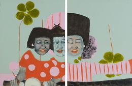 Painting, Who has never dreamed of ?, Djénina Hagenburger
