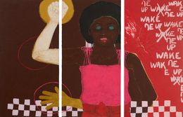 Painting, One dream can hide another, Djénina Hagenburger