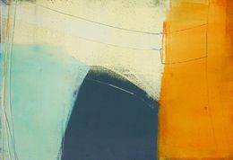 Print, Oil based Monoprint 17, Vanessa Cuthbert