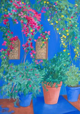 Painting, Exubérance II, Agnès Tiollier
