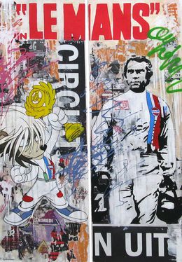 Painting, Le Mans diptyque, Patricia Gadisseur