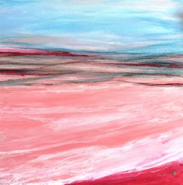 Painting, Rose salé 1, Chouette Nia