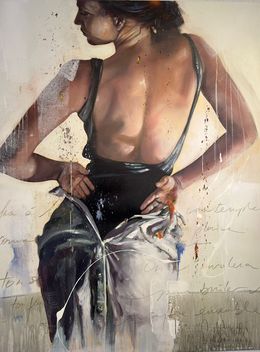 Painting, Ton feu, Cécile Desserle