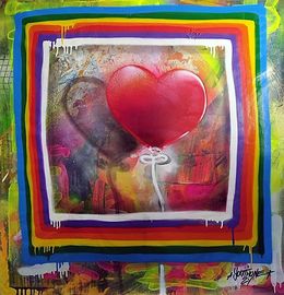 Painting, All you need is love XL, Youthone