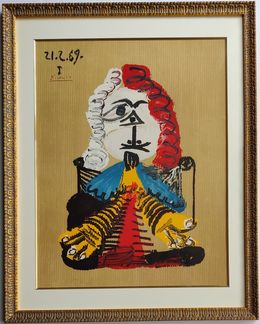 Print, One plate, from Les Portraits Imaginaires (after Pablo Picasso), Pablo Picasso