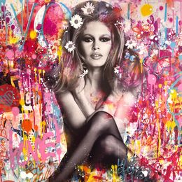 Painting, Flower BB, Fabien Novarino