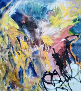 Painting, Fall night, Emily Starck
