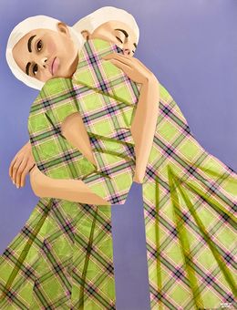 Painting, The Hug, Wencke Uhl