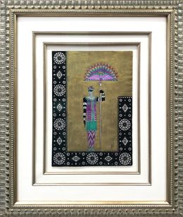 Painting, La Princesse Lointaine: Porteurs d' Eventails, Erte Tirtoff