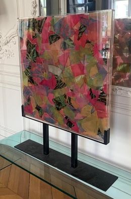 Sculpture, What happens to the flowers ? Hommage to Andy Warhol, Arman