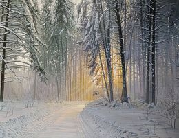 Painting, Snow-Covered Serenity, Stepan Ohanyan