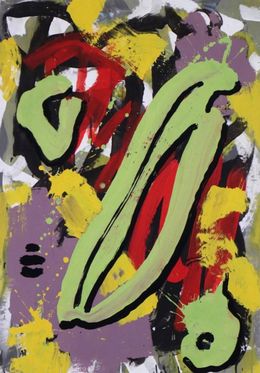 Painting, Abstract Thoughts, Angel Rivas