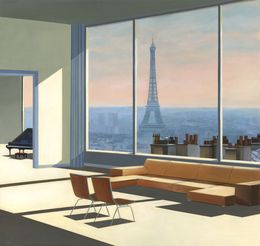 Painting, Eiffel Tower, Vianney