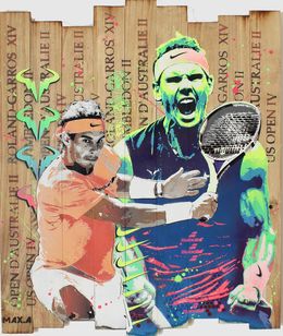 Painting, Nadal, Maxime Andriot