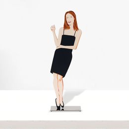 Sculpture, Black Dress, Alex Katz