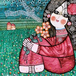 Painting, Innocence in the Fields, Armen Vahramyan