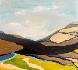Painting, Ils traversèrent toute l île, Adrianna MJW
