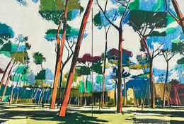 Painting, Roma Diptico, Manuel Perez