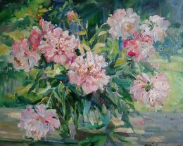 Painting, Summer flowers, Kovalenko Ivan