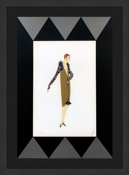 Print, Manhattan Mary II (framed hand signed serigraph), Erte Tirtoff