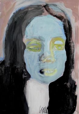 Painting, Portrait11, Barbara Kroll