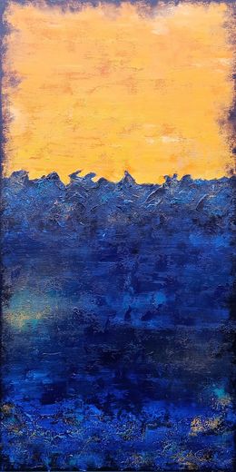 Painting, XL Morning sunrise, Susan Wooler