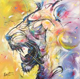 Painting, Lion #4, Martin