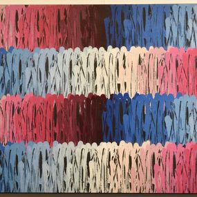 Painting, Multi Tags (montée sur chassis), Seen