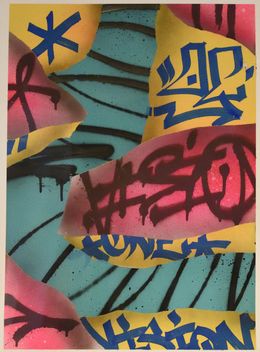 Painting, Stripes, Vision