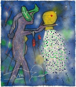 Print, La Dulce Aqua Vita, Roberto Matta