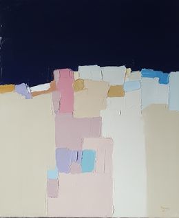 Painting, Le chemin, Sandrine Hirson