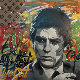 Painting, Alain Delon, Jean-Michel Lourenço