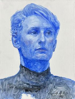 Painting, Série : Portrait de couleur - tableau No 1, Wen Ming Tao