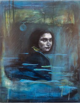Painting, La baignade 2, Sandra Quintin