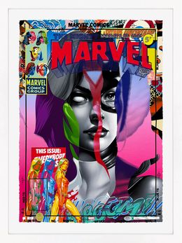 Print, Women Of Marvel: The Portrait Collection #834 (unique 1/1), Tristan Eaton