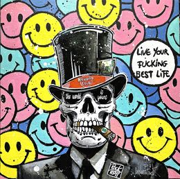 Painting, Live your fucking best life, Patrick Cornée