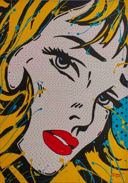 Painting, Girl, Edoardo De Liso