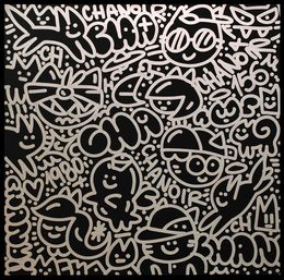 Painting, Chromechas Lunaire, Chanoir