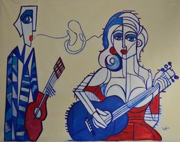 Painting, My wild music 1, Isafara