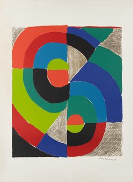 Print, Composition Orphique, Sonia Delaunay