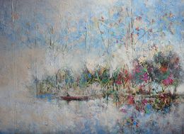 Painting, Morning on the Lake, Rakhmet Redzhepov (Ramzi)