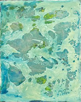 Painting, TK - Bezzelto celeste, Davide Vinattieri