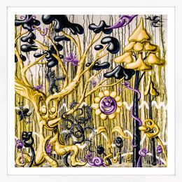 Print, Furungle (Gold), Kenny Scharf