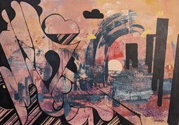Painting, Graffex III, Mario Kostov