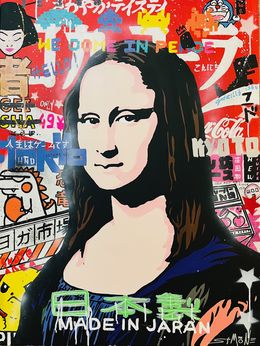Painting, Oriental Mona, Simone De Rosa